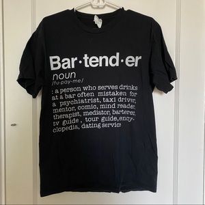 Bartender tee